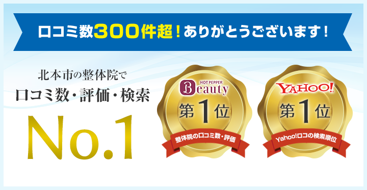 口コミ数300件超!ありがとうございます!
